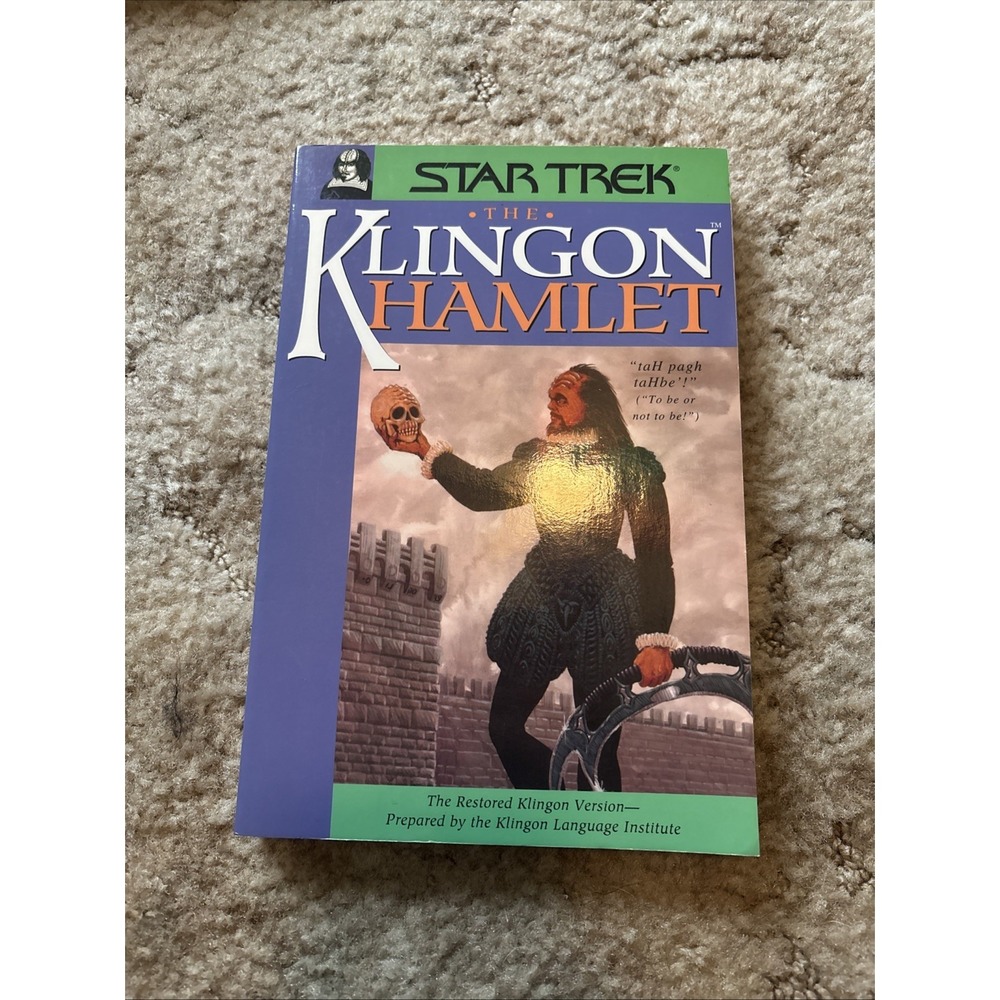 Star Trek The Klingon Hamlet Paperback 2000 Pocket Books William Shakespeare OOP